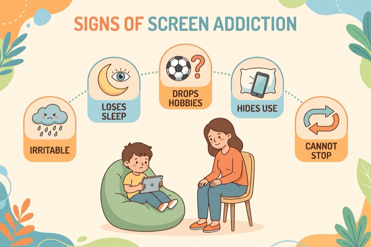 Screen Addiction in Kids: 9 Signs and How to Break the Loop (2026)
