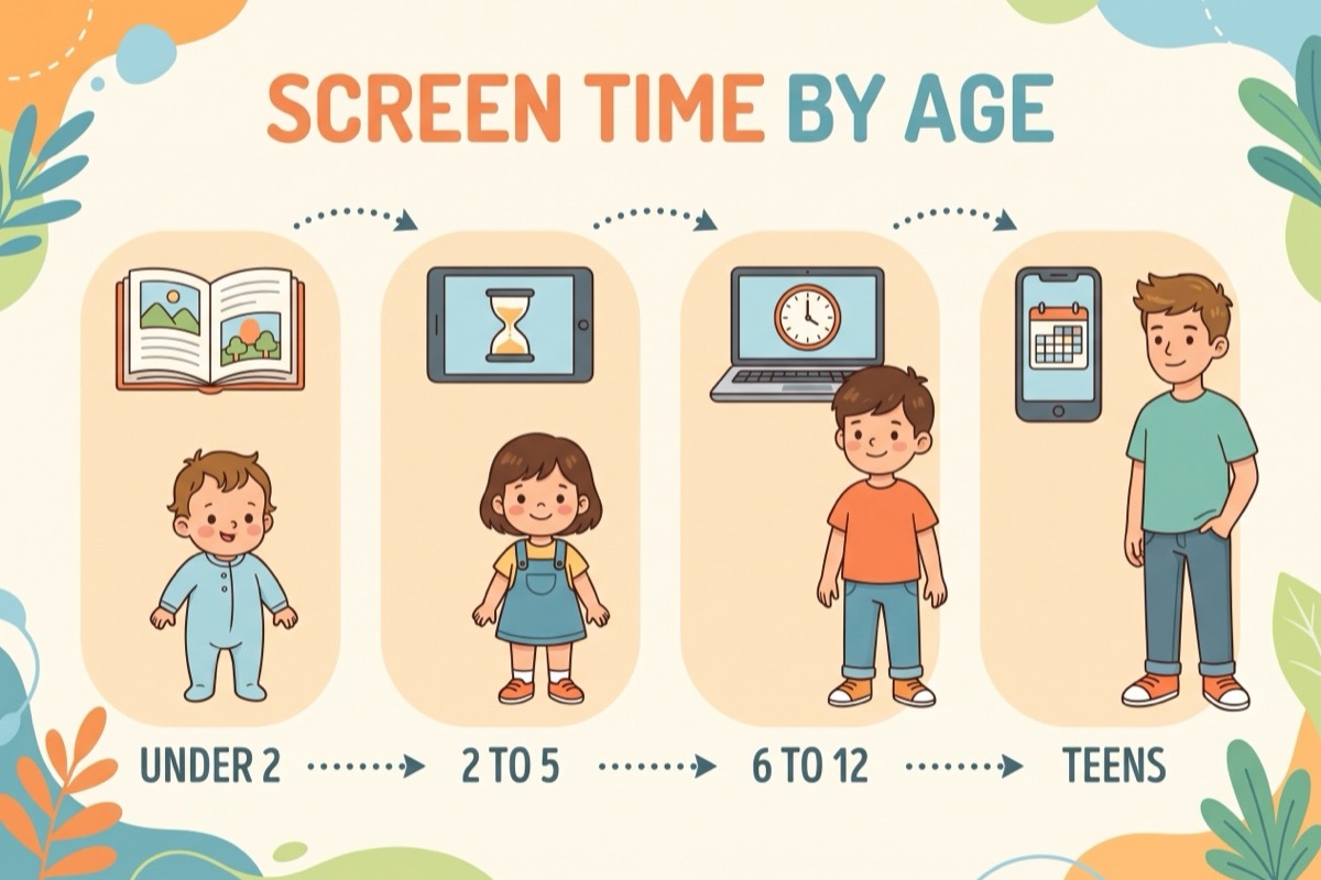 Recommended Screen Time by Age: What the Guidelines Say (2026)